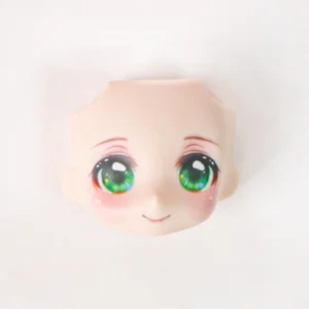 OB11 Кукольное Лицо 1/12 BJD Кукольное Лицо С 3D Аниме Наклейка Глаза Милые Меняющиеся Лица Для GSC Головы DIY Аксессуары Для Девочки Подарочные Детские Игрушки