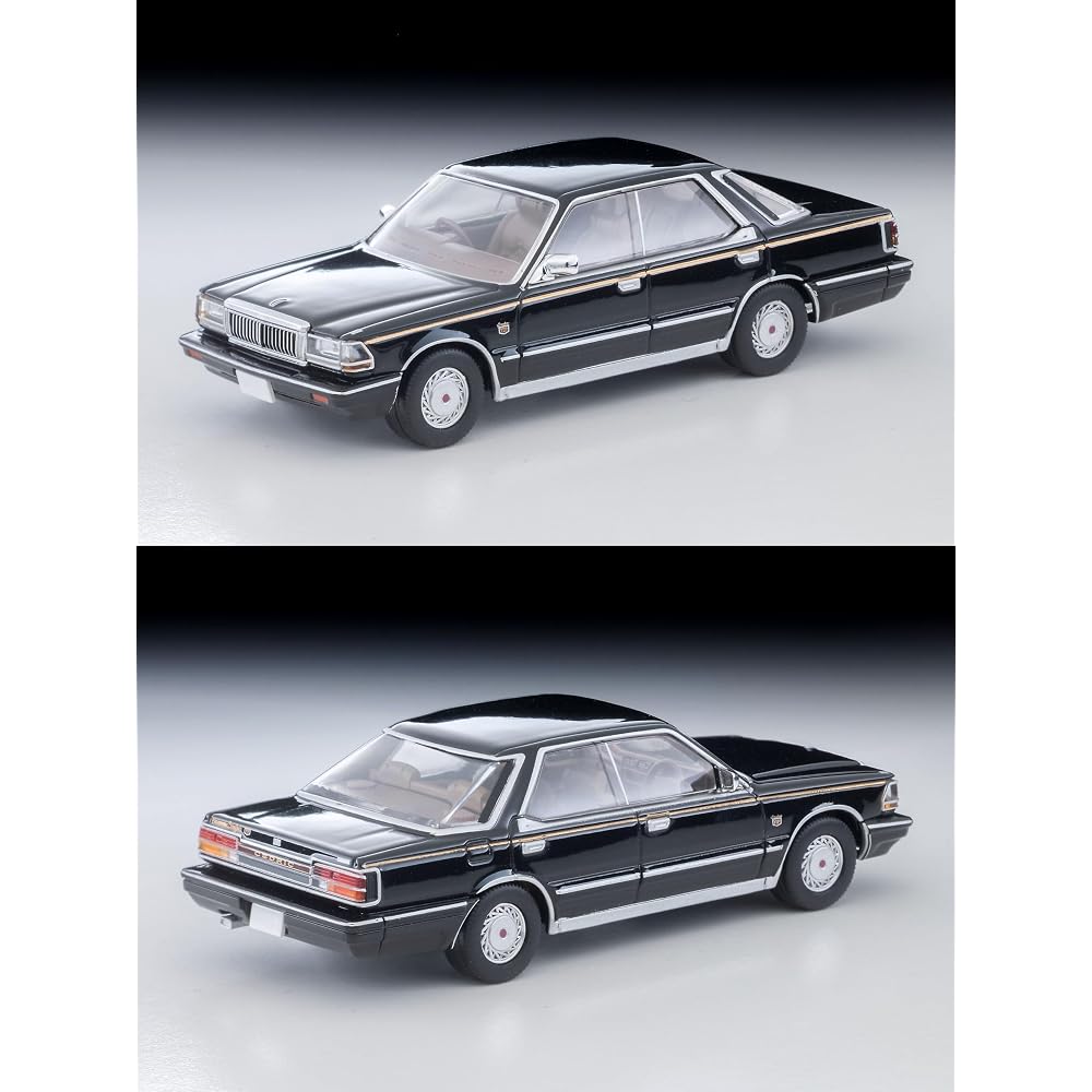 TOMYTEC Tomica Limited Vintage Neo 1/64 Nissan Cedric HT V30 Turbo Brougham VIP Black 1985 Diecast Model Car