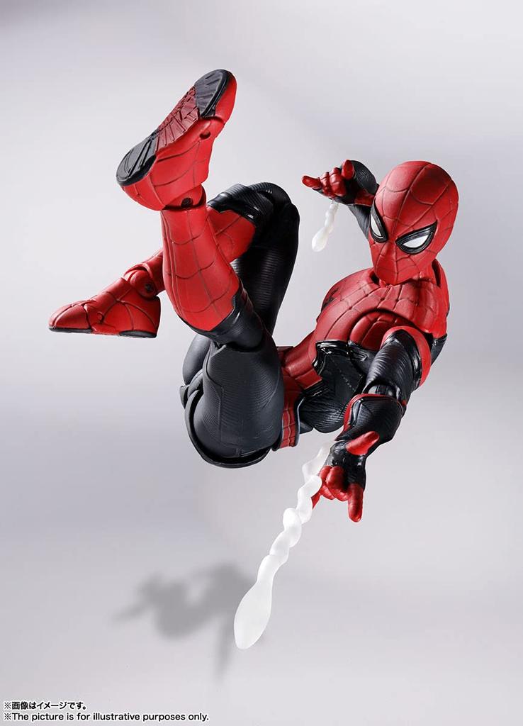TAMASHII NATIONS No Way 150mm Painted Movable Figure S.H.Figuarts Spider-Man [Upgrade Suit] (Spider-Man Home) Approx. ABS&PVC