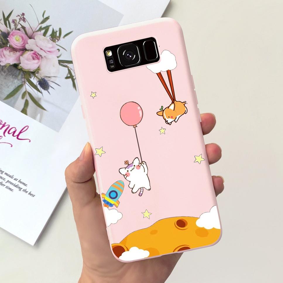 New For Samsung Galaxy S8+ SM-G955F Case Luxury Flower Butterfly Soft Silicone Cover For Samsung S8+ S8Plus S8 Bumper Phone Case