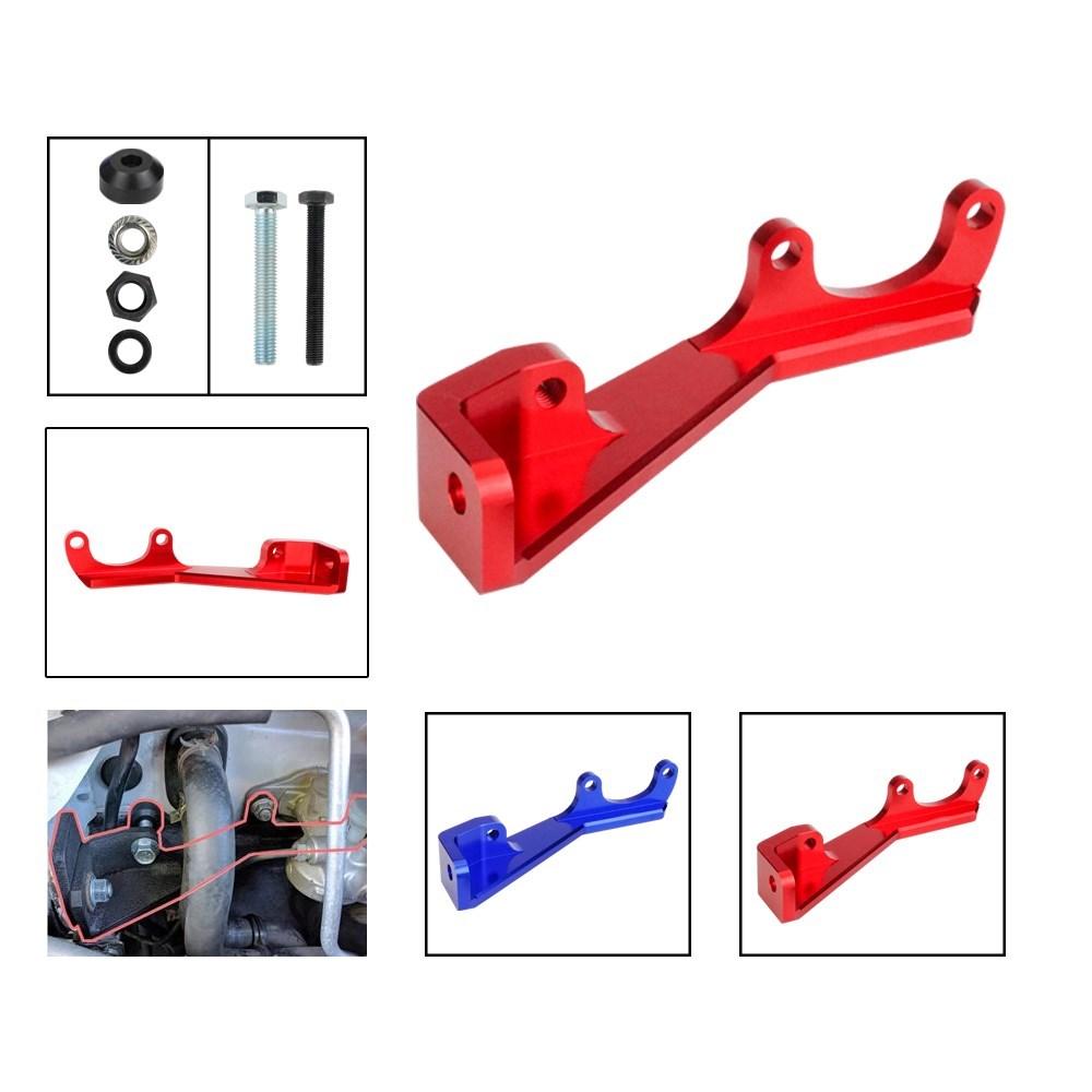 Aluminum Alloy Clutch Master Cylinder Brace For Subaru WRX STI 2008-2014 Impreza 2008-2011 Red Blue Metal Bracket