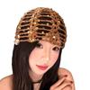 2026 Retro Japanese Sequined Braided Headband Hat for Women – Spring/Summer Slimming Versatile Fashion