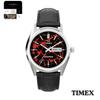 ПРЕДЗАКАЗ TIMEX TW2Y55700 Q Timex Red Vega Reissue Кварцевые часы Черный Красный Кожаный Япония Оригинальные