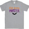 One Scary Monster T-Shirt Funny Humor Novelty Tee
