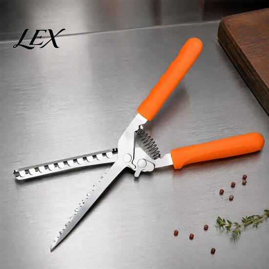 Grill Master Gift for Men Rib Membrane Remover Tool, Stainless Steel Peeler with Cooking Tool Smoked Ribs Anti-slip Handle, Manual Meat Preparation