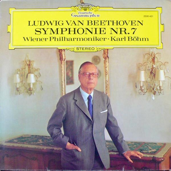 LP Record KARL BOHM WIENER PHILHARMONIKER Beethoven Symphonie Nr. 7 2530421 DEUTSCHE GRAMM 1972 Germany Classical Used