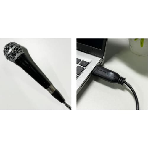 DSD TECH SH-AU20A USB to XLR Cable for Shure and Other Dynamic Microphones (5.9 Feet)
