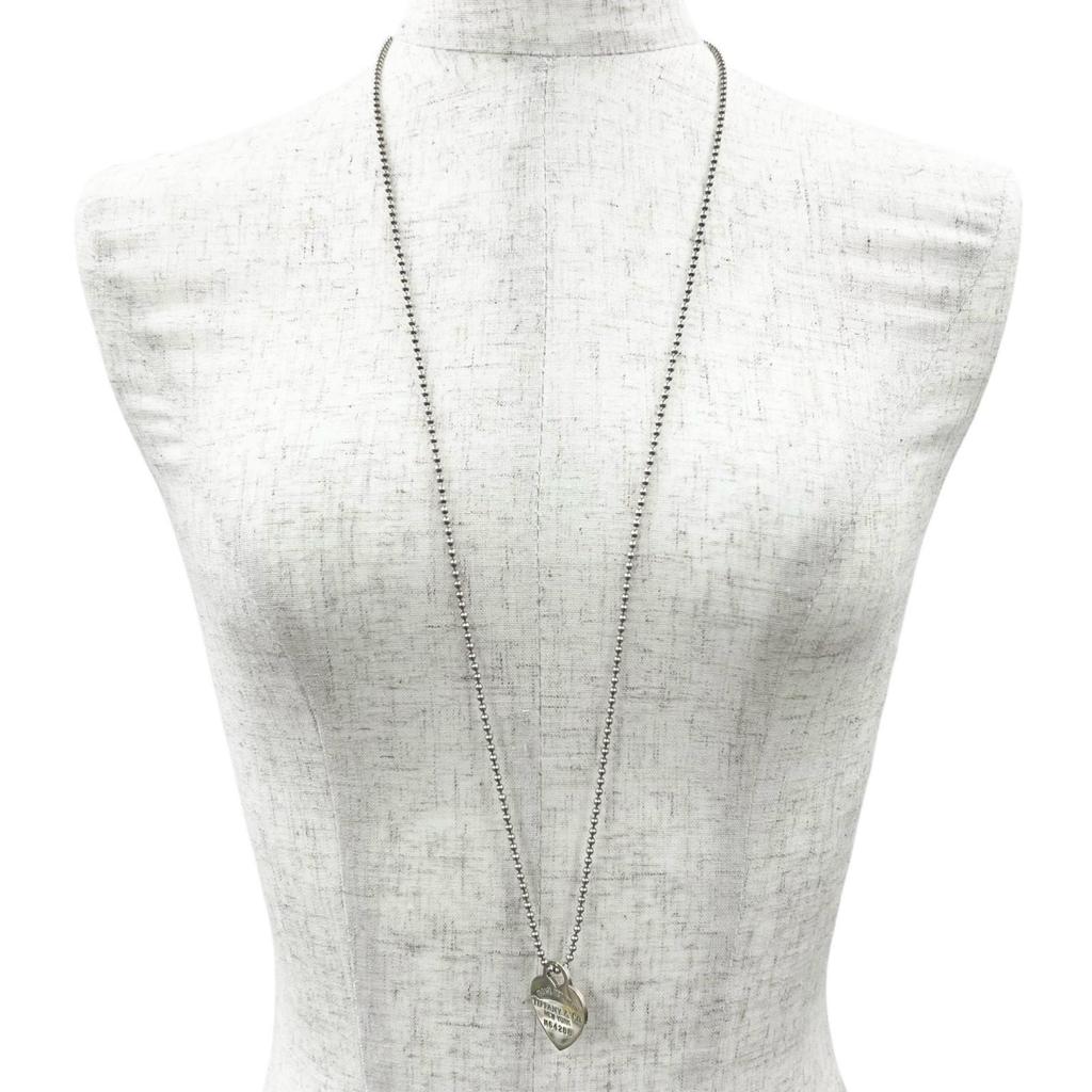 TIFFANY&Co. Necklace Silver Women Return to TIFFANY & Co. Heart Tag used