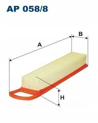Fil Ap 058/8 Filtron Air Filter