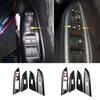 RHD For Honda Fit Jazz GK5 2015-2018 ABS Door Handle Window Lift Panel Switch Button Cover Sticker Car Interior