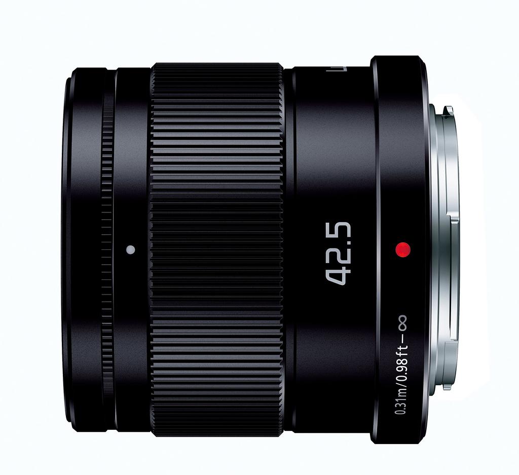Panasonic Lumix G Power Medium Telephoto Lens for Micro Four Thirds Black 42.5mm F/1.7 ASPH. O.I.S. Single-Focus (H-HS043-K)