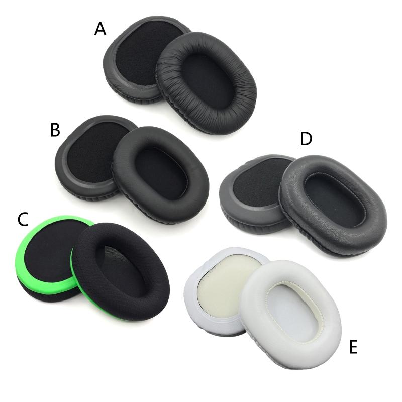 Кожаные тканевые амбушюры для наушников MDR-7506 7510 7520 CD900ST, амбушюры из пены с эффектом памяти, дышащие подушечки для ушей