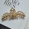 Large Spider Hair Clip Metal 2023 Halloween Women Headwear Claw Clip Girl Hairpins Trendy Gift Gold/Silver/Black Accessories