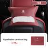 Car Tissue Box Backrest Armrest Box Sun Visor Paper Bag For Volkswagen VW Scirocco Passat Polo B5 B6 B7 CC Tiguan Sharan Touran zj3