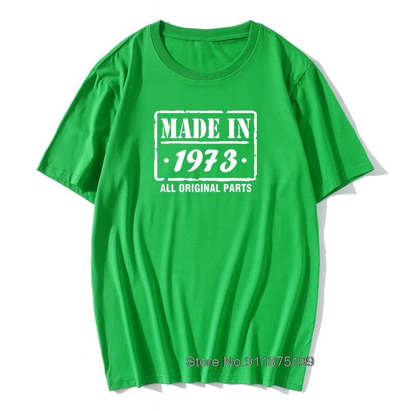 Vintage Tshirt Oneck Summer 1971 1972 1973 1974 1975 Unisexs Graphic Tops Tees 100 Cotton Daddy Teeshirts Husband Clothes