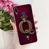 Прозрачный чехол для Huawei Y9 2019, роскошная корона, буквы от A до Z, 2D-рисунок, мягкий корпус для Huawei Y9 2019 JKM-LX1 JKM-LX2 JKM-LX3