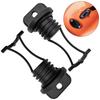 2 PCS Kayak Drain Plugs Thread Hull Drain Suit Scupper Plug for Kayaks Canoes Boats