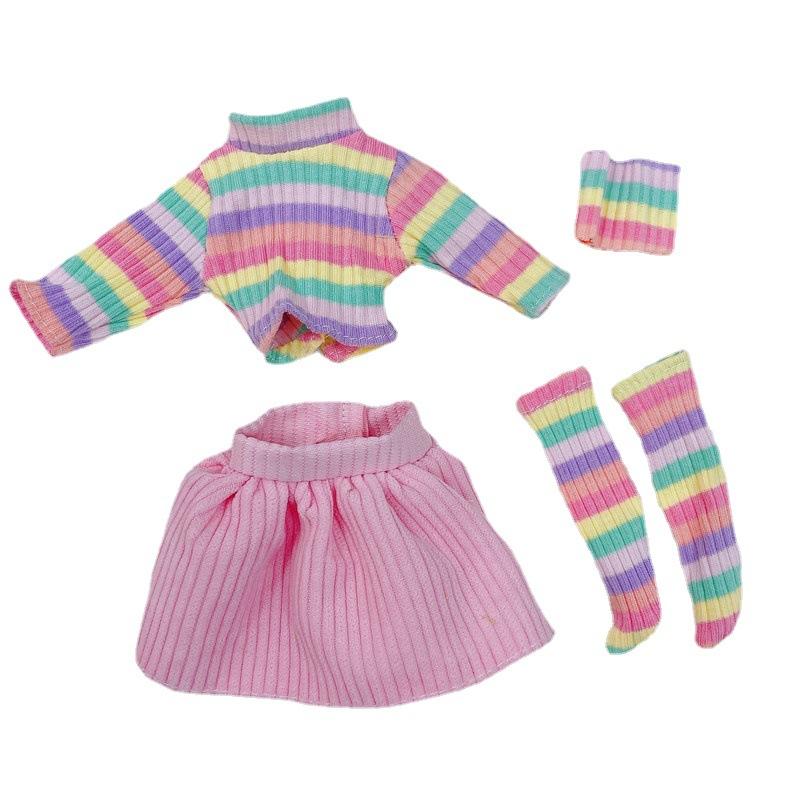 30CM Mini Movable Doll Collection Girls Toy 3D Big Eyes BJD Princess Full Outfits Dresses Collection Childrens Doll Gift