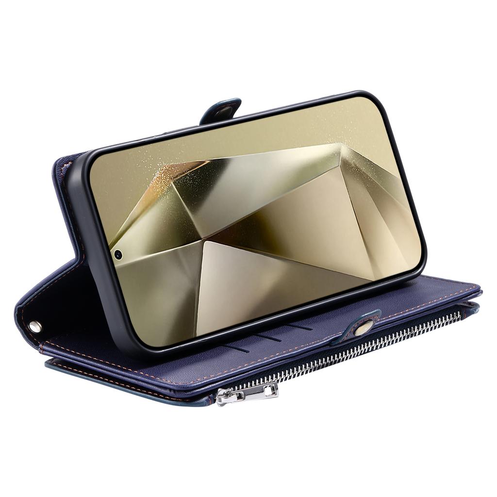 015 Style For Samsung Galaxy A25 5G (Global) (161.0 X 76.5 X 8.3mm) Phone Case Leather Wallet Cover