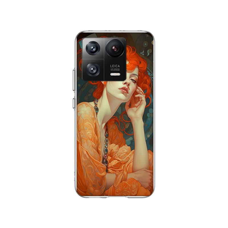 Exquisite Women's Loish Style Flowers Phone Case For Xiaomi Poco F7 Ultra X7 X6 M8 M7 M6 M4 M3 Pro X4 Mi 15 15T 14 14T 12T 12S 1