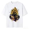 2026 New Summer Dragon Ball 40th Anniversary Son Goku Anime Printed T-shirt Extra Size Casual Streetwear Unisex Y2k