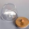 Transparent Glass Storage Jar Large Capacity Tea Storage Jar  Coffee Bean Seasoning