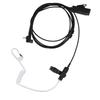 Walkie Talkie Air Tube Duct PTT Earpiece Headset for Motorola MTH600 MTH650 MTH800 MTH850