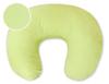 Bean-shaped Nursing Pillow + Removable Cover - Green Stripes