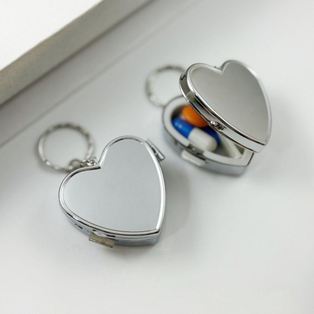 Candy Box Keyring Small Pill Box Portable Medicine Case New Medicine Organizer Container