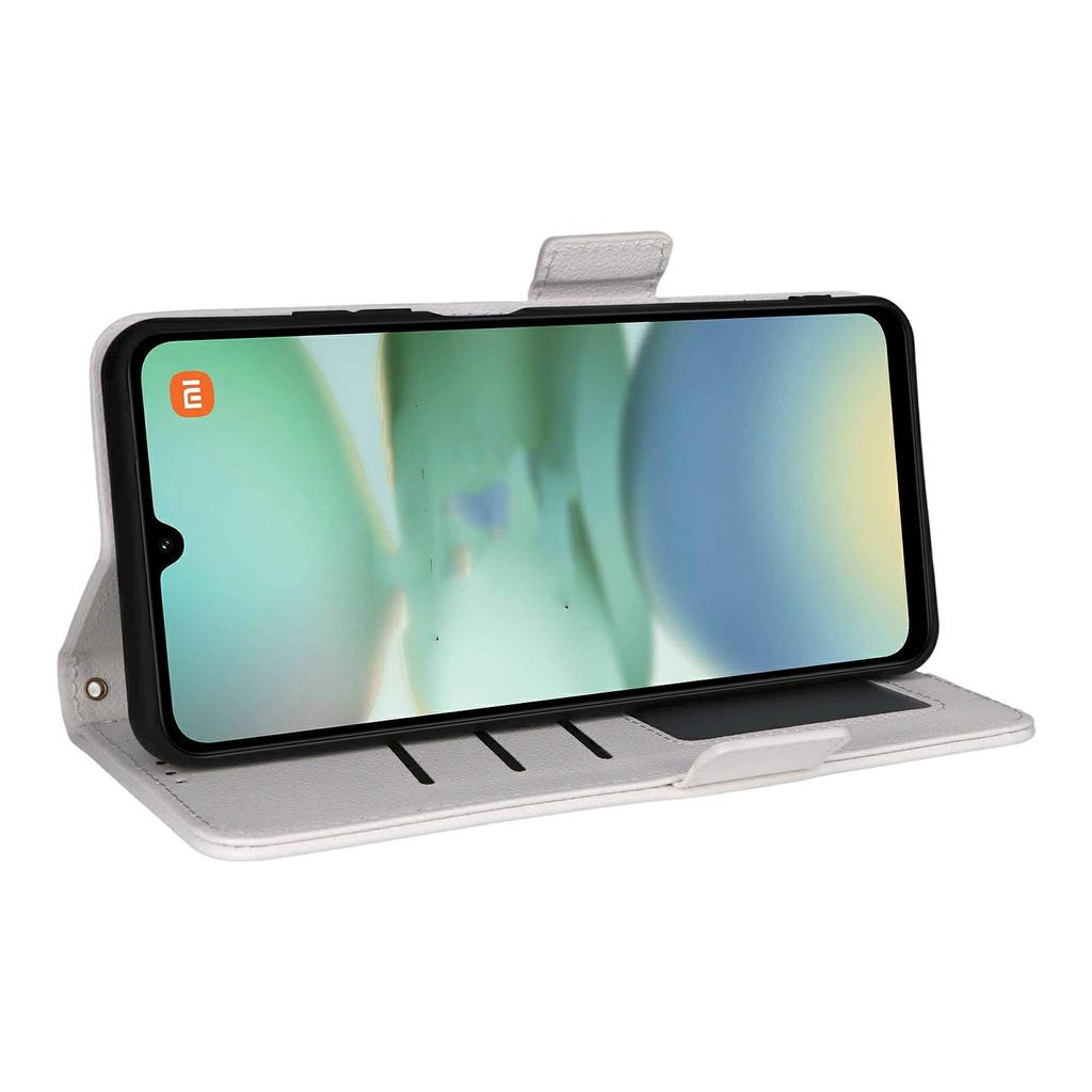 Для Xiaomi Redmi A5 NFC (173,45 мм) Чехол с ремешком на запястье, текстура личи, кошелек из ПУ кожи, чехол для телефона