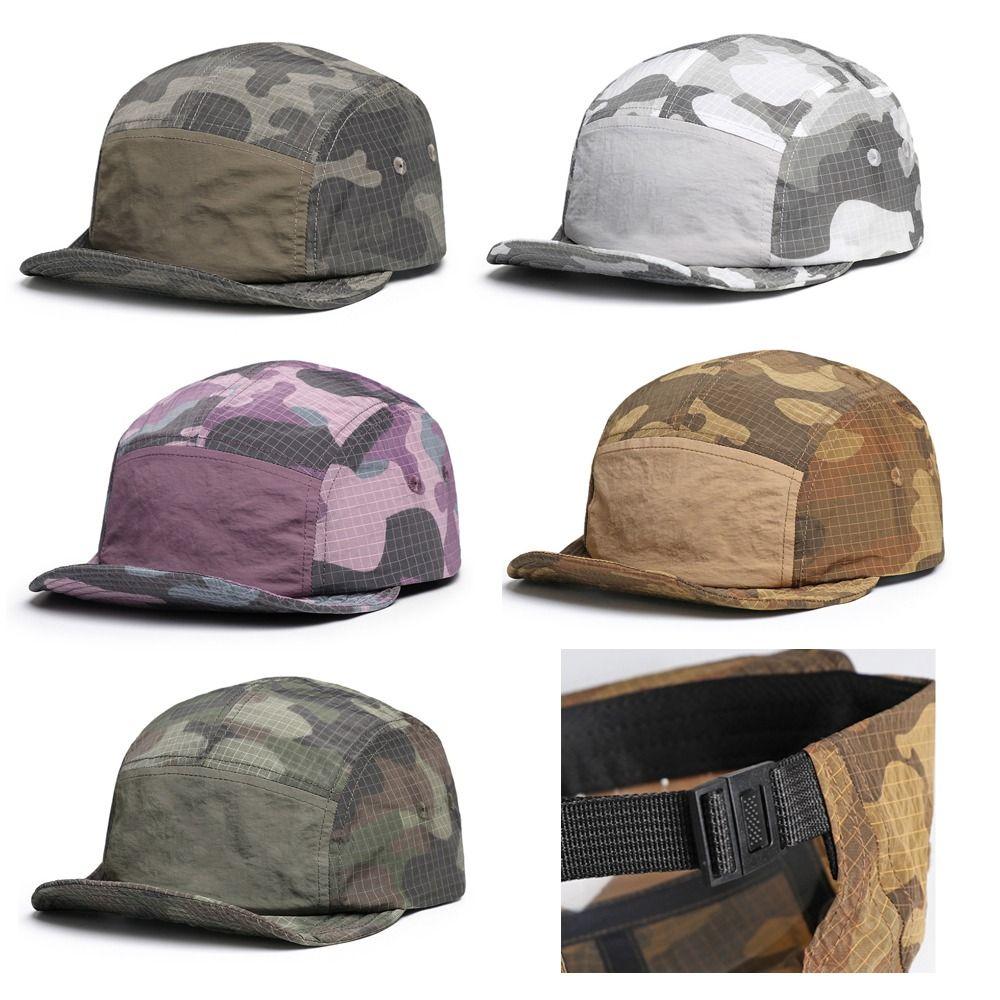 Breathable Camouflage Baseball Cap Quick Drying Sports Cycling Hats Fashion Sun Hat Summer