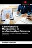 Книга Administrative Management In Professional Performance