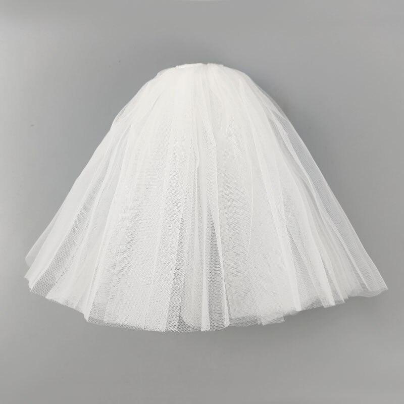 Fashion Petticoat For Barbie Doll Slip Wedding Dress Underskirt Clothes Outfits 1/6 BJD Dollhouse Accessories Baby Kid DIY Toy