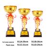 Custom Metal Trophies for Student and Children Sports: Creative Awards for Football, Basketball, and Competitive Games