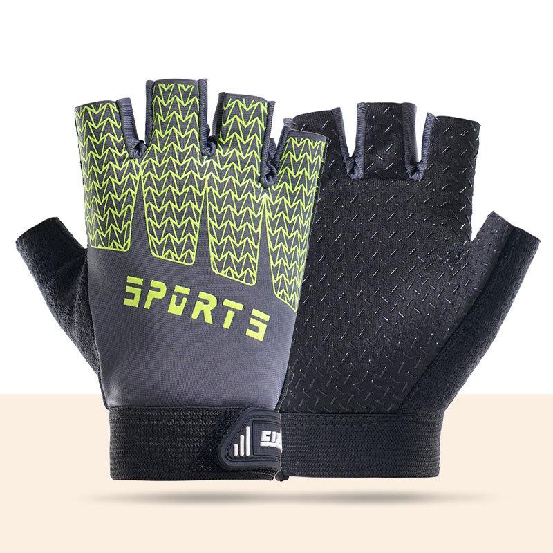 Cycling gloves boys sports non-slip half finger girl horizontal bar roller skating bicycle