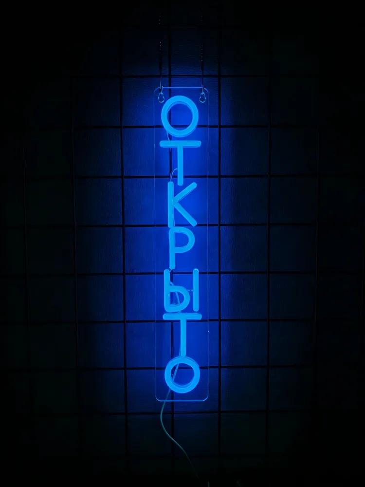 Open-neon signs, led signs, suitable for commercial spaces, acrylic lights, usb powered