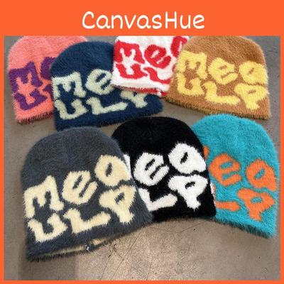 Шерстяная шапка-бини с надписью в городском стиле с термоизоляцией для мужчин и женщин, снаряжение для холодной погоды