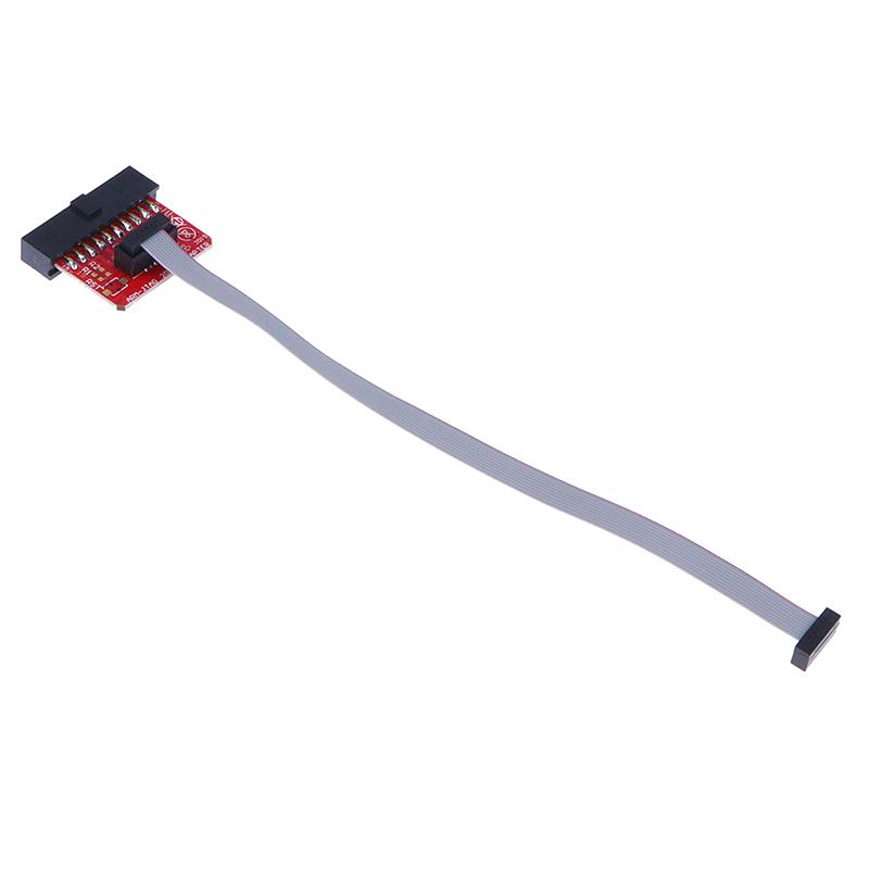 Плата-адаптер J-Link/V9 V8 Arm-Jtag-20-10 с контактами 2,54 мм 0,1 1,27 мм Плата-адаптер Jlink