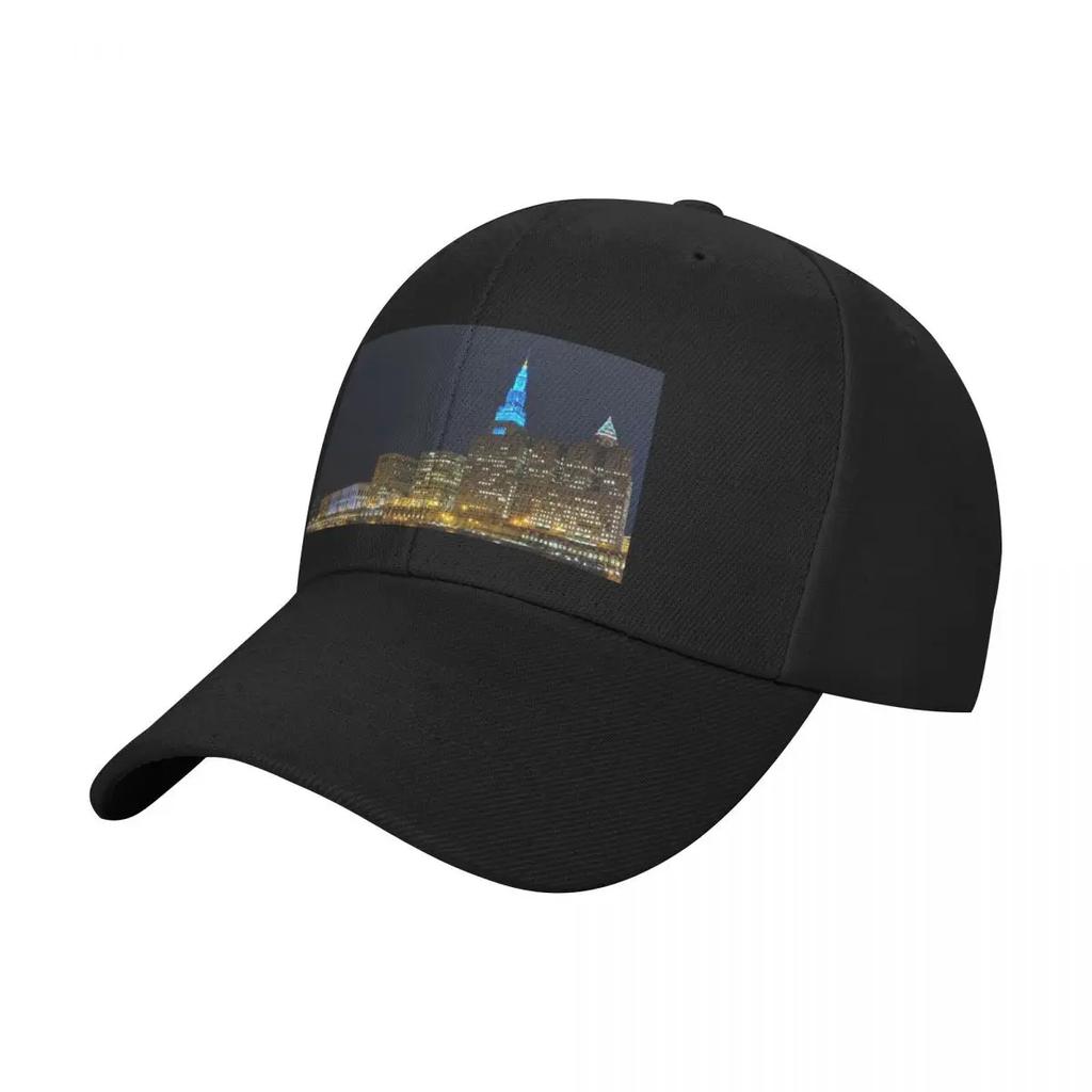 Tower City Blue Baseball Cap Luxury dad hat Vintage Hood Hats Man Womens