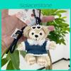 Sweet Colorful And Duffy Bear Plush Keychain Soft Hanging Doll For Occasions Special