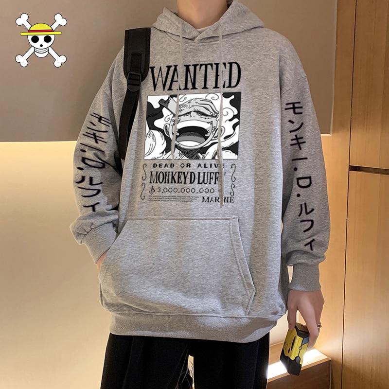 Новейшие цельные толстовки с капюшоном в стиле аниме Gear 5 Luffy Sun God, пуловер с капюшоном, популярные толстовки с принтом в стиле Харадзюку, повседневная одежда унисекс