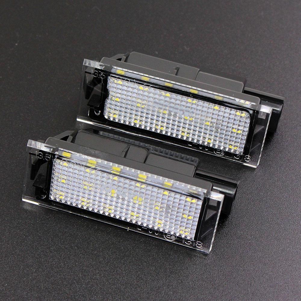 Светодиодный фонарь подсветки номерного знака для Renault Megane Master Laguna