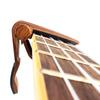 WINGO Capo Professional Ukulele Capo Soprano Concert Rosewood One-touch Baritone, Color.