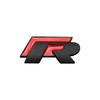 2025 Hot R logo Emblem Car Metal Body Tail Trunk Sticker Accessories For Volkswagen Tiguan Bora POLO PASSAT CC Touran GOLF Jetta zh2
