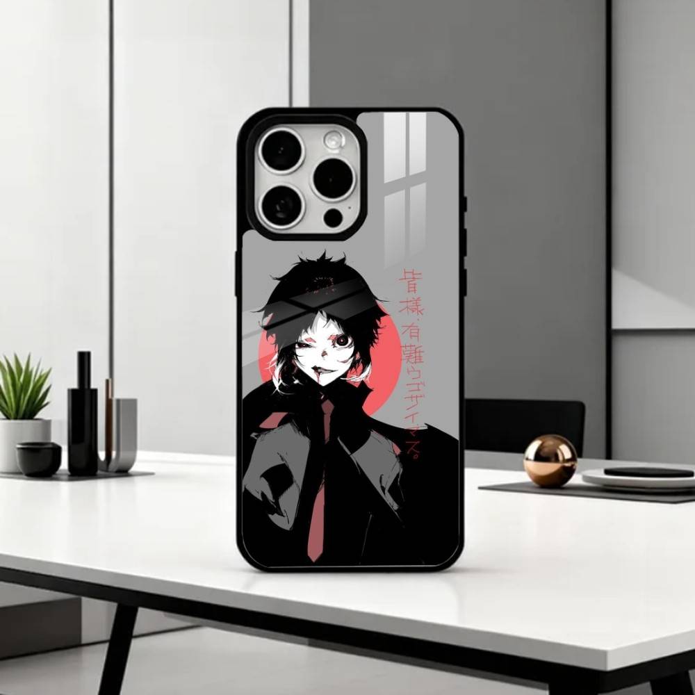 COOL B-BSD A-Акутагава Чехол для телефона для iPhone 17, 16, 15, 14, 13, 12, 11 Plus, Pro Max Магнитный для Magsafe Беспроводная зарядка