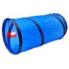 Pet Tunnel with Bell and Ball Dog and Blue Cat