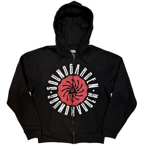 Soundgarden Unisex Adult Circle Logo Hoodie