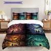 Nightmare Elm Street Freddy'S Revenge Threepiece Set 1 Duvet Cover 2 Pillowcase Without Core Bedding Set Duvet Cover And Pillowcase