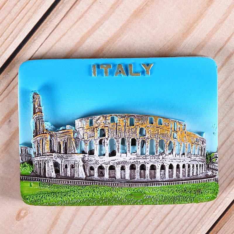 Сувениры для зарубежного туризма Холодильник Италия Швейцария Чили Австрия Вена зарубежный мировой туризм коллекция магнит на холодильник подарок