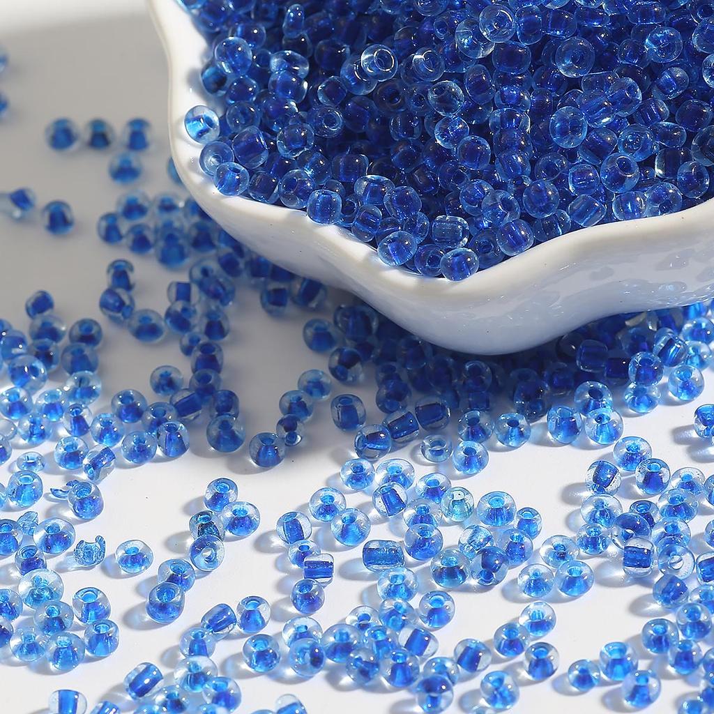 2/3/4 мм окрашенные сердечники серии Magic Color, стеклянные рисовые бусины для изготовления ювелирных украшений, ожерелья, браслета «сделай сам»